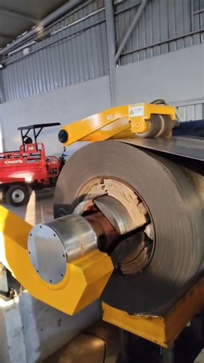 🎥 Slitting Machine Cutting Coil – Full Process #machineryvlog #machine #shorts