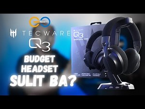 Unboxing - Tecware Q3 Wireless 40mm Tri Mode Headset - Mura pero Sulit ba?