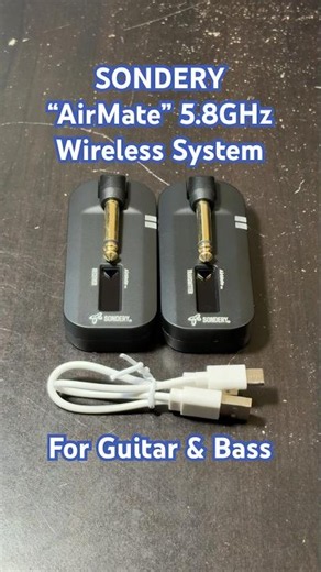 UNBOXING: Sondery AirMate Wireless System for Guitar and Bass