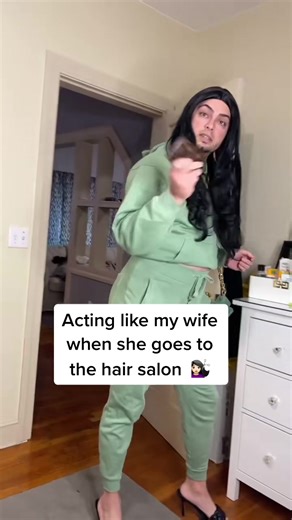 DO WE LIKE THE NEW WIG- | wig