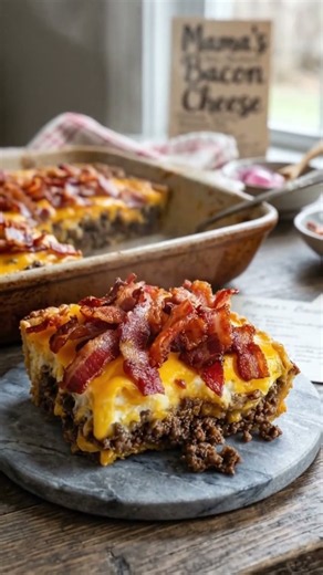 Carnivore Bacon Cheeseburger Pie | Easy High-Protein Keto Dinner 🥓🧀🥩