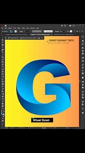 How to create a lettermark logo using illustrator | #photography #artist #music #Facebook #fblifestyle #photoshop #tutorial #follow #everyone #foryouシ #highlights #photochallenge #facebookpost #personaldevelopment | Smart Graphic Trick