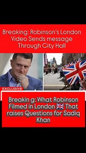 Breakin g: What Robinson Filmed in London That raise Questions forSadiq Khan #CttoRepost #foryou #foryourpage #fypシ゚viral #fyp #fypシ゚ #FB粉專 #fbreels #fb #fbviral #fbpost #fbreelsvideo #reels #foryou #foryoupage | Allan Cecilio