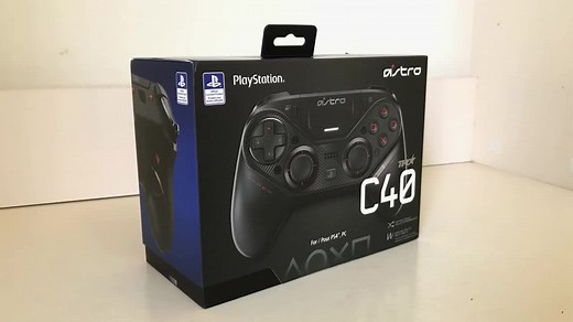 音频大厂Astro c40 TR首款PS4电竞精英游戏手柄国内-XGAMES-开箱简评