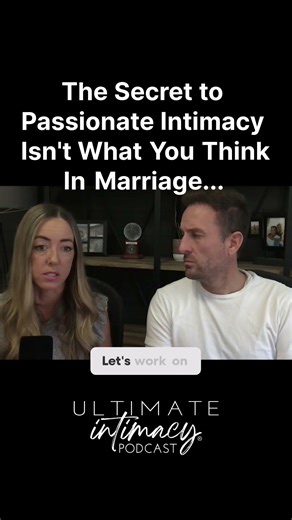 The secret to passionate intimacy isn't what you think #marriagetips #intimacy #romance #love