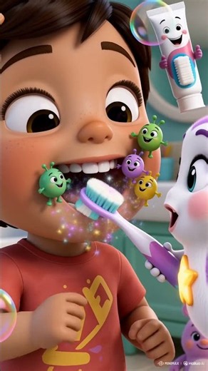 🪥✨ Brush Every Day! | Fun Tooth-Brushing Song for Kids 🦷🎶