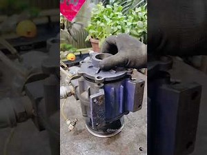 Vacuum pump repair process and installation method.