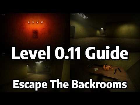 Level 0.11 Guide and Walkthrough | Escape The Backrooms