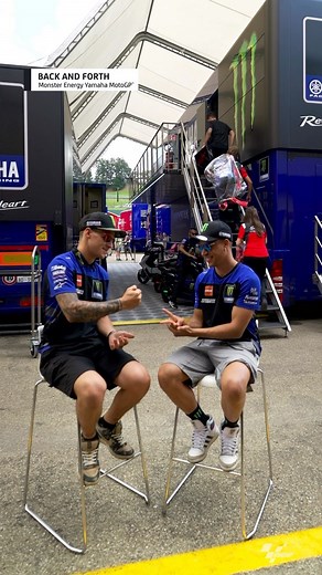 Yamaha riders in history 🏍️ #Moto2 World Champions 🏆 #MotoGP World Champions in chronological order 🔙 @fabioquartararo20 and @frankymorbido take on the Back and Forth challenge! 👀 #Motorsport #Motorcycle #Racing #FabioQuartararo #FQ20 #FrancoMorbidelli #FM21 | MotoGP