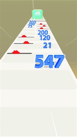 Number Run Lvl.7 - Multiplying Numbers To Max Level 🔥 #shorts #games #numberrun #gameshorts