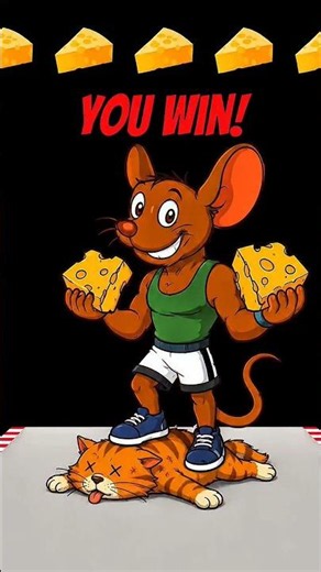 🐱 Cat vs 🐭 Mouse | Epic Fight! Who Wins? 😱🔥#CatVsMouse #EpicFight #Shorts