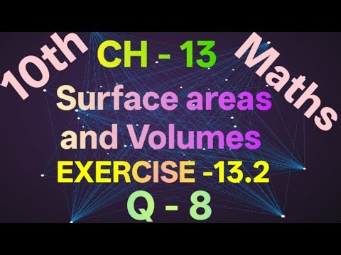 Class 10th Maths EX 13.2 Q-8 ‎⁨@RakeshJha-x6h⁩
