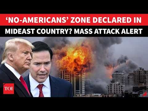 Hours After Trump Boasts, Rubio Declares Americans In Mideast At Grave Risk; 'LEAVE OR FACE...'
