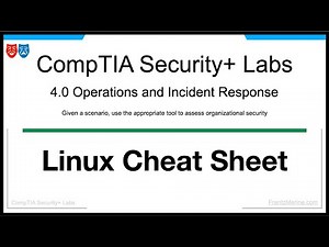 Essential Linux Commands Cheat Sheet | Security+ Lab Reference (Ep.17)