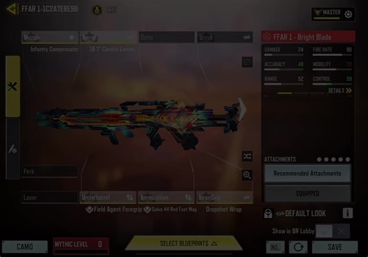 Optimized Mythic FFAR-1 Loadout in Call of Duty Mobile