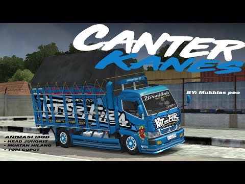 RILIS || MOD TRUK CANTER VAR KANES BY MUKHLAS PEO TERBARU || MOD BUSSID TERBARU 2025