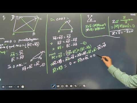 vector class 12 maths hsc lecture 12