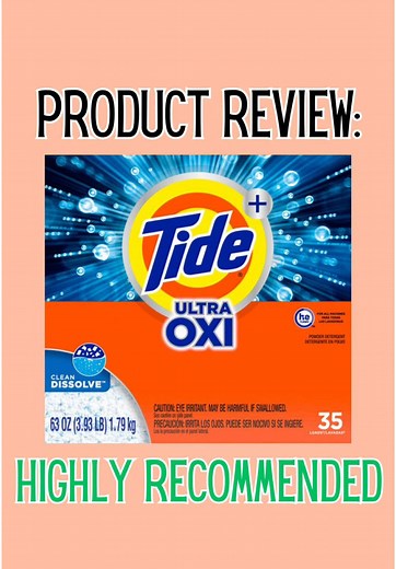 Tide Powder Detergent Review: Effective Stain Removal