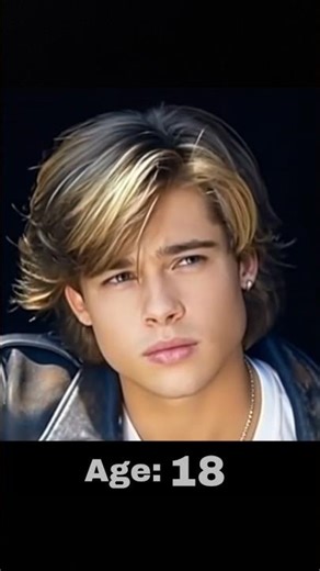 The evolution of Brad Pitt #hollywood #actor #movies