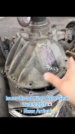 Isuzu Road King Axle Gear 7x43 20T - New Arrival