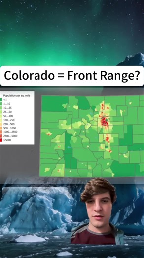 🌄 Colorado's Surprising Population Secrets: Why Most People Live Here! 🤯 #PopulationMap #FrontRange #ColoradoCulture #GeographyFacts #FYP #RockyMountains #Lakewood #urban #SanJuanCounty #suburbs #thornton #WesternColorado #southwest #History #geography_joe #mountain #greenscreen #Greeley #Telluride. #america #Boulder #city #populationdensity #Vail #Longmont #westminster #Pueblo. #agriculture #ColoradoSprings #geography #western #Aspen #Montrose #GrandJunction #Centennial #Aurora #Lower48 #geog