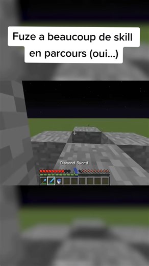 Fuze et ses compétences en parcours de Minecraft