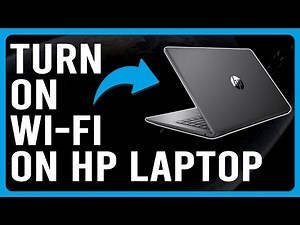 How To Turn On Wi-Fi On HP Laptop (How To Enable Wi-Fi On Your HP Laptop)