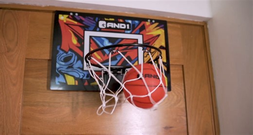 Watch AND1 Over the door mini hoops and balls bundle on Amazon Live