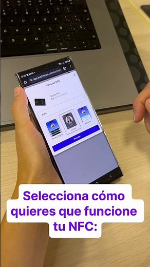 ¿Cómo activar una tarjeta de contacto con NFC?