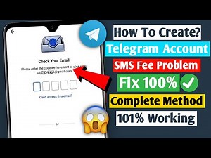 How To Create Telegram Account In 2025 | Fix Telegram SMS Fee Problem | Telegram Login Problem