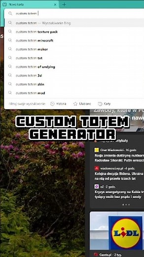 JAK USTAWIĆ SWÓJ SKIN NA TOTEMIE W MINECRAFT