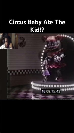 Circus Baby Ate Her #fnaf #fivenightsatfreddys #fnaf2 #fnafanimation #fnafvhs #youtubeshorts