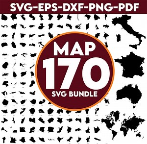 Countries SVG, PNG Bundle - World Countries Svg, European Countries Svg, World Map Svg, Country Clipart, Vector - Cut Files for Cricut - Etsy