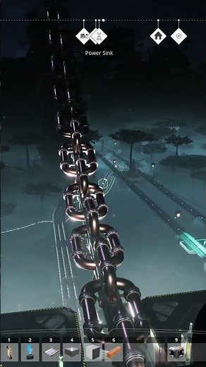 Who build a floating factory and chains it to the ground?? Satisfactory is nuts