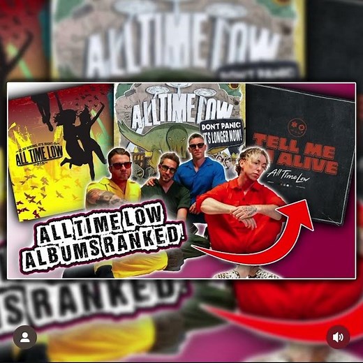 My review of EVERY All Time Low album is out NOW! Hot take or two there as well 🫣 #fyp #alltimelow