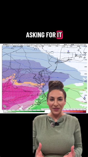🚨 WINTER STORM ALERT: SATURDAY NIGHT → MONDAY 🚨 A long-duration winter storm moves in Saturday night and sticks around into Monday morning. Snow develops fast in bitter cold, allowing accumulations to pile up quickly overnight. Conditions get more complicated on Sunday as warmer air moves in, bringing the risk for sleet, freezing rain, and even rain, especially near I-95, southern New Jersey, and Delmarva. Areas farther north and west are more likely to stay mainly snow. Snow returns late Sund