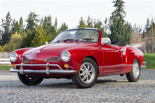No Reserve: 1969 Volkswagen Karmann Ghia Convertible