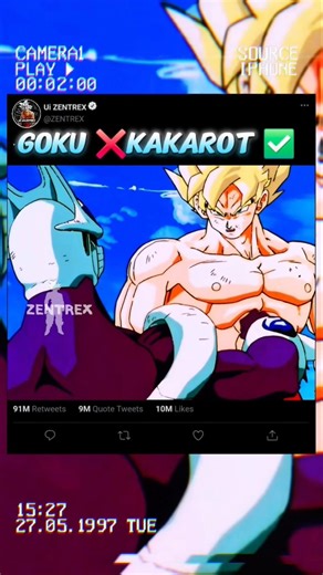 Goku❌️Kakarot ✅️ #goku #kakarot #short #uchihabuilder5x