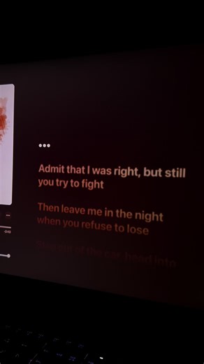 Admit That I Was Right - Lyrics and Analysis