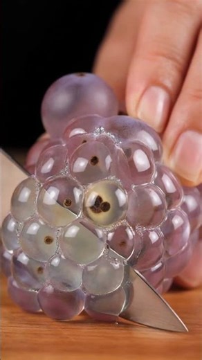 Glass Grapes 🍇✨ Satisfying ASMR Crack!