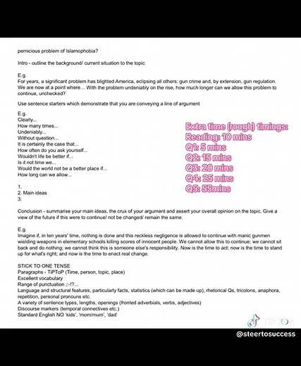 GCSE English Language Paper 2 Walkthrough and Tips