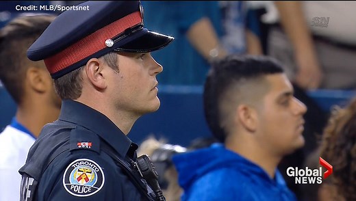 Toronto Blue Jays hold moment of silence in honour of victims and first responders of van attack