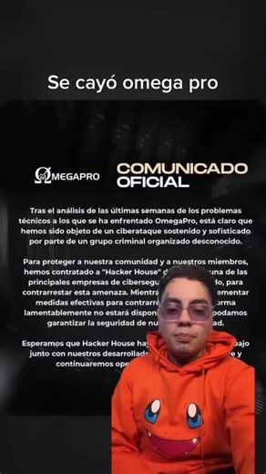 Ciberataque a Omega Pro en Colombia - Comunicado Oficial