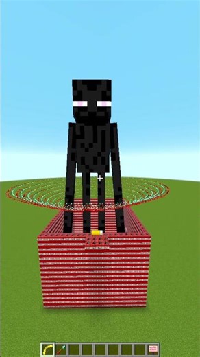 I Trapped a GIANT ENDERMAN in 100,000 TNT! 😱💥 #minecraft #roblox