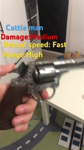 Cattleman Revolver= Best gun #rdr2