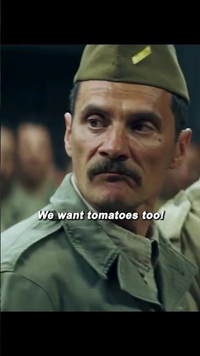 Military mess hall clatters + the smell of stew hangs in the air—until injustice cuts through it!