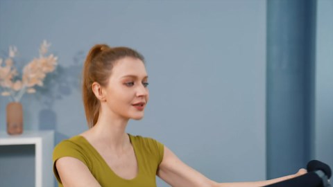 Ps Squat Exercise Rowing Machine, Row n Ride core Cardio Training Equipment glute Workout Home & ab Squat Assist Gym