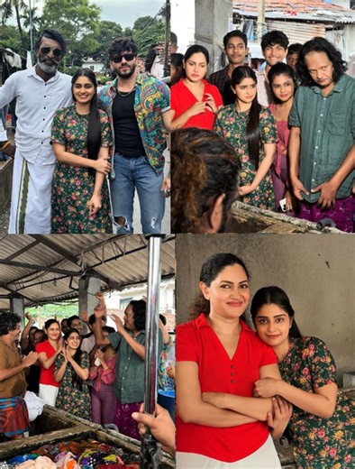 800K views · 18K reactions | Ron soyaa Behind the scenes  | Michelle Dilhara | Facebook