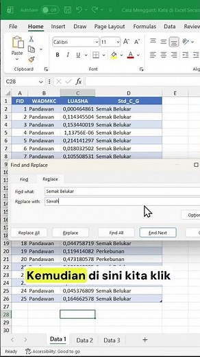 How to Automatically Replace Words in Excel in All Sheets #computerlearning #excel #exceltutorial