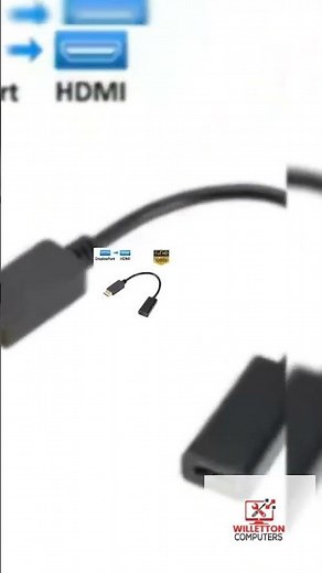 4K DisplayPort to HDMI Adapter Converter - Male to Female